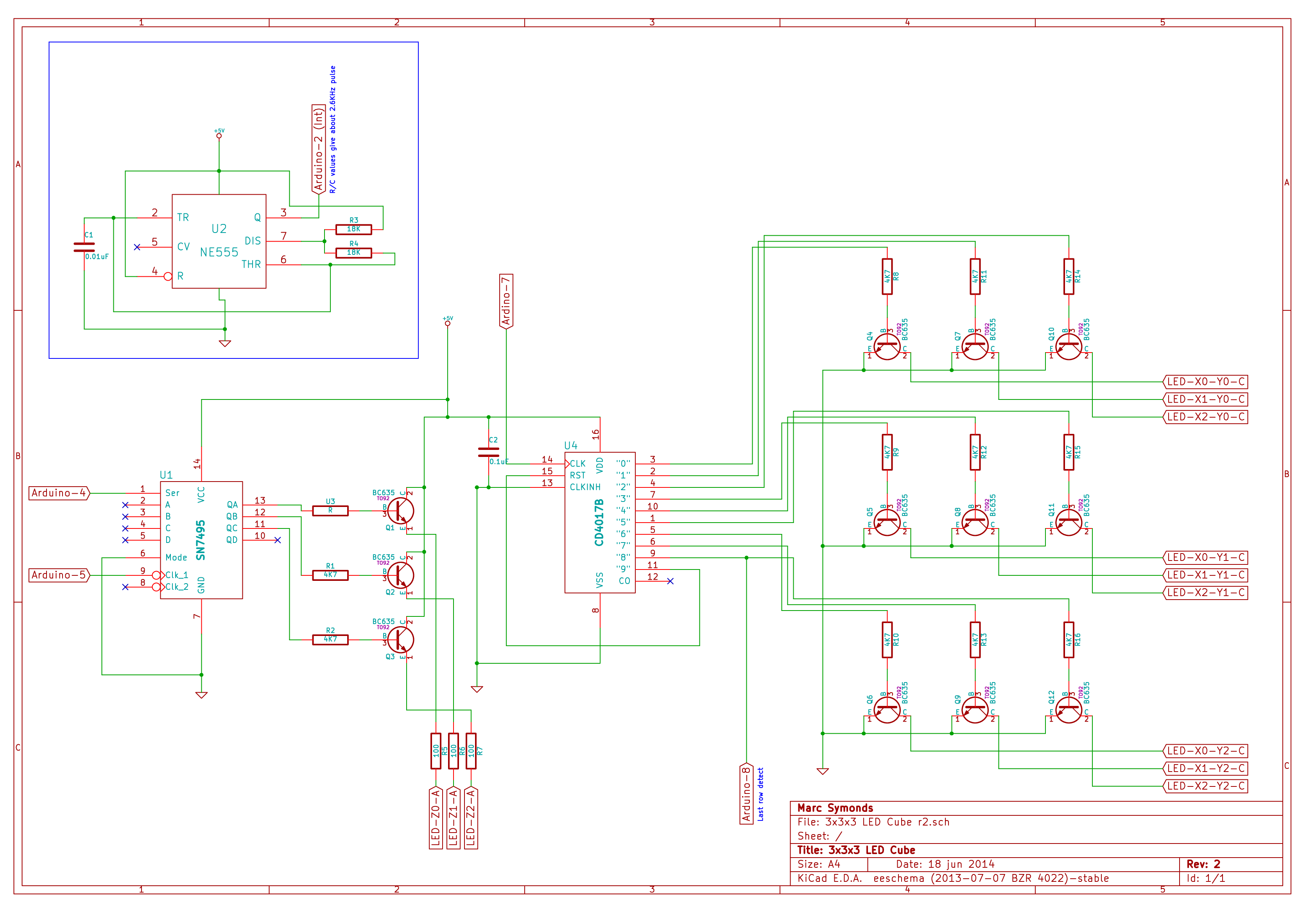 Led Cube Schematic